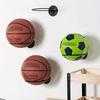 Space Saving Ball Display Shelf Multi-purpose Basketball Iron Frame  Living Room Decoration