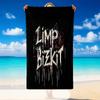 Quick Dry Beach Towel Limp Bizkit Pattern, Lightweight Absorbent Towel for Pool Beach Vacation Use