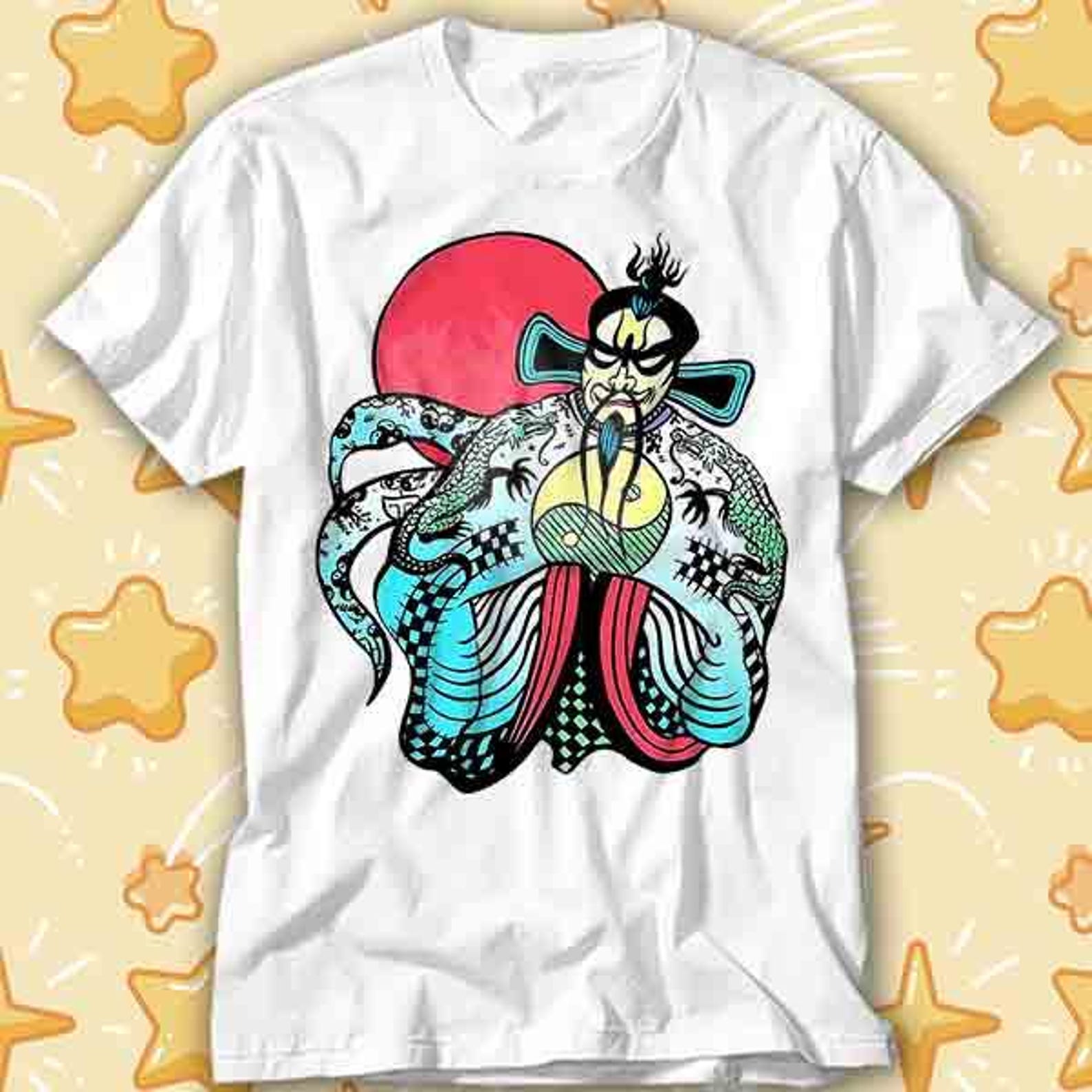 Fu Manchu Big Trouble in Little China Evil Villian T-Shirt 463 S