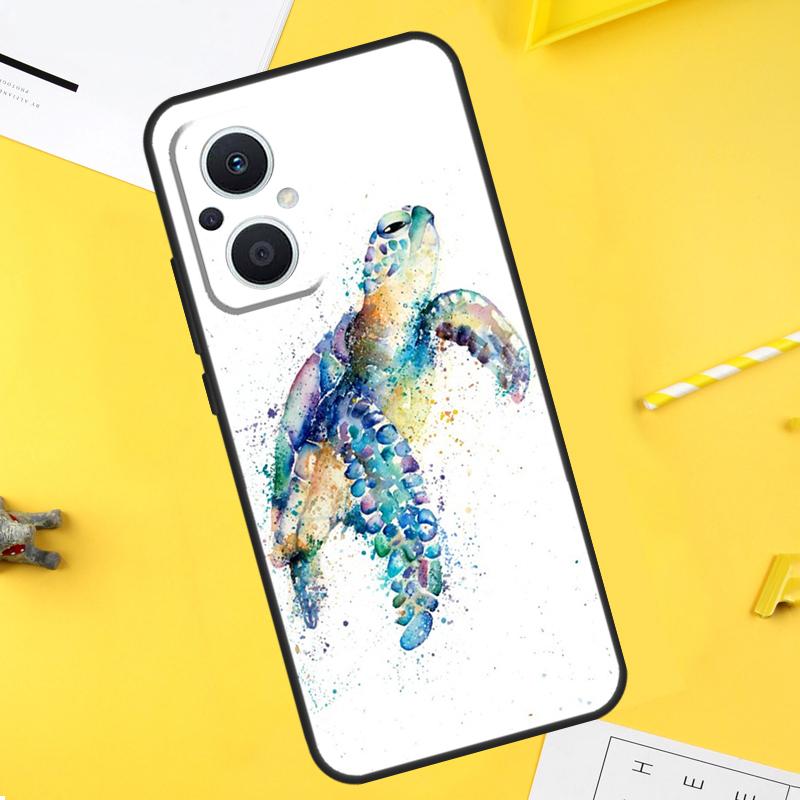 Sea Turtles For OPPO Reno 14F 13F 12F 11F 10 11 12 13 14 Pro 8T 7 8 Lite OPPO Find X9 X8 X6 X5 Pro Case