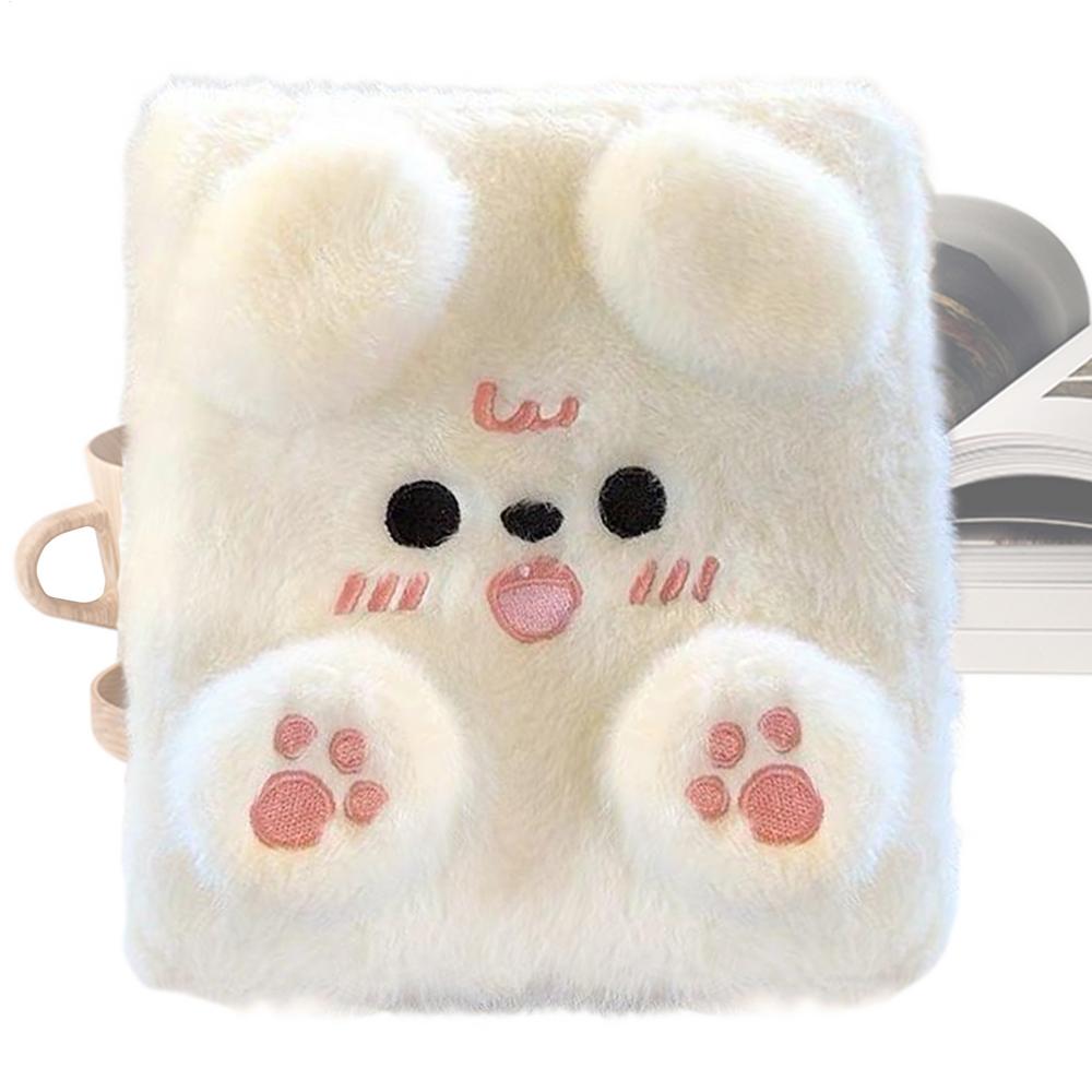 

Photo Album Plush A6 Soft Book Cute Plush Photocard Book for Collection Personal Party Daily Travel Memory Lifestyle School Home