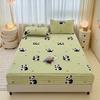 Warm Thick Bed Sheet for Winter Single/Queen/King Fleece Pluffy Fitted Bed Sheet Cartoon Mattress Cover(pillowcase need order)