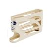 Frischhalte 4-stöckiger automatischer rollender Eierständer Kunststoff-Eierhalter Kühlschrank
