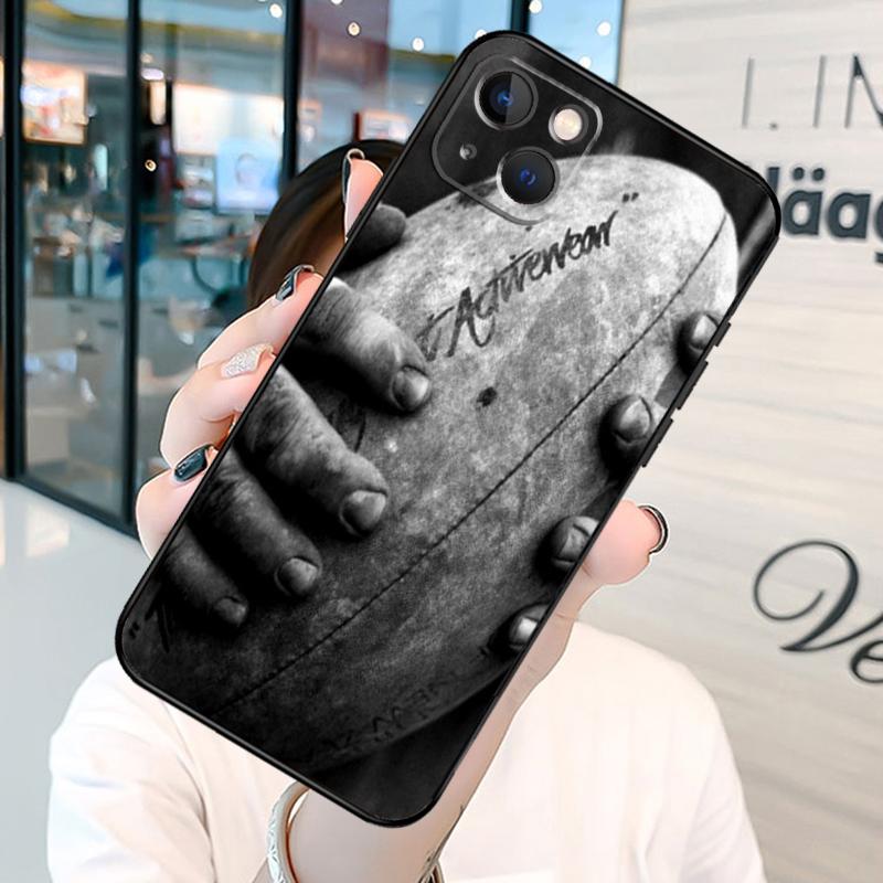 Rugby Ball Funda For iPhone 13 14 15 16 Pro Max 11 14 15 16 Pro Max XR Plus X XS Max 12 Mini Covers Coque