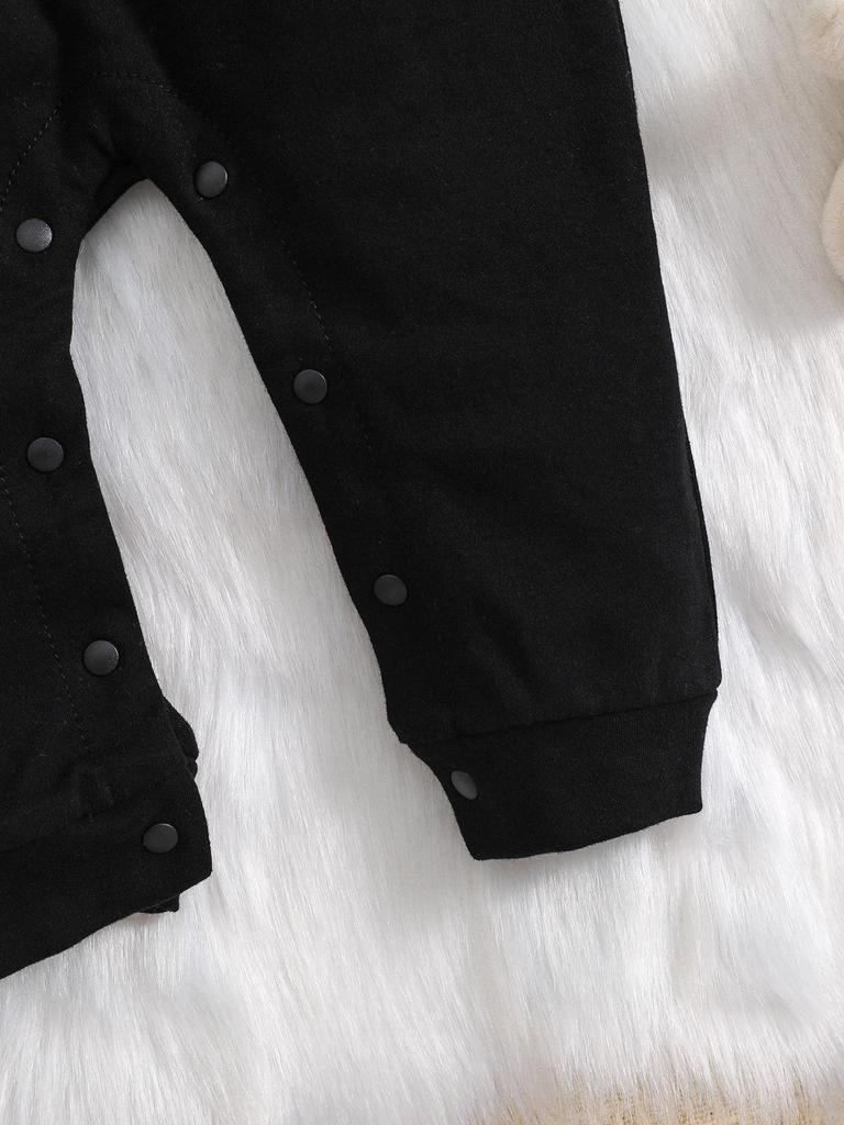 Versatile Pure Cotton Baby Romper: Soft, Breathable, Long-Sleeved for Home & Outings