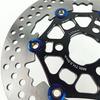 Motorrad E-Bike Universal CNC 3 Löcher 220mm*57mm Schwimmende Scheibenbremsscheibe Für Honda Yamaha Cygnus-Z Rsz Jog Force Niu Roller
