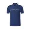 FILA Golf Series Contact Cool Classic Design Polo Shirt Men tops Deep-Sapphire-Blue A11M625160FNV