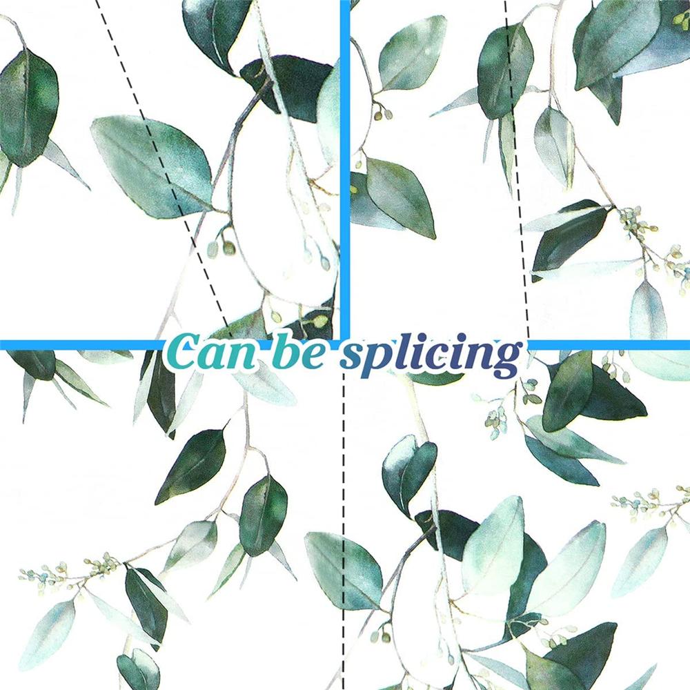 Floral Peel and Stick Wallpapers Green Self Adhesive Contact Paper Removable Waterproof Wallpaper For Bedroom Home Decoration