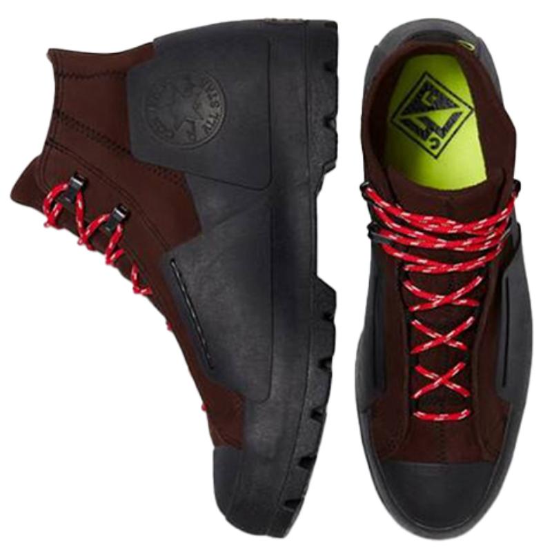 Converse Storm Boot High-Top Board Shoes Unisex Black and Brown