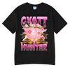 Funny T-shirts Gyatt Hunter Funny Meme T-Shirt Men's Cotton Classic Tops Branded Men's Clothing Streetwear Vintage Woman Tshirt