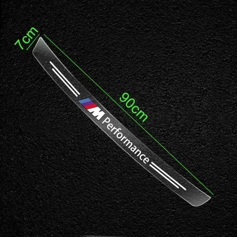 

E90 Car For BMW Transparent Car Trunk Badge Protective Sticker Auto Goods For BMW M M3 M4 M5 X1 X3 X5 X6 X7 F10 F20 F22 F30 G20
