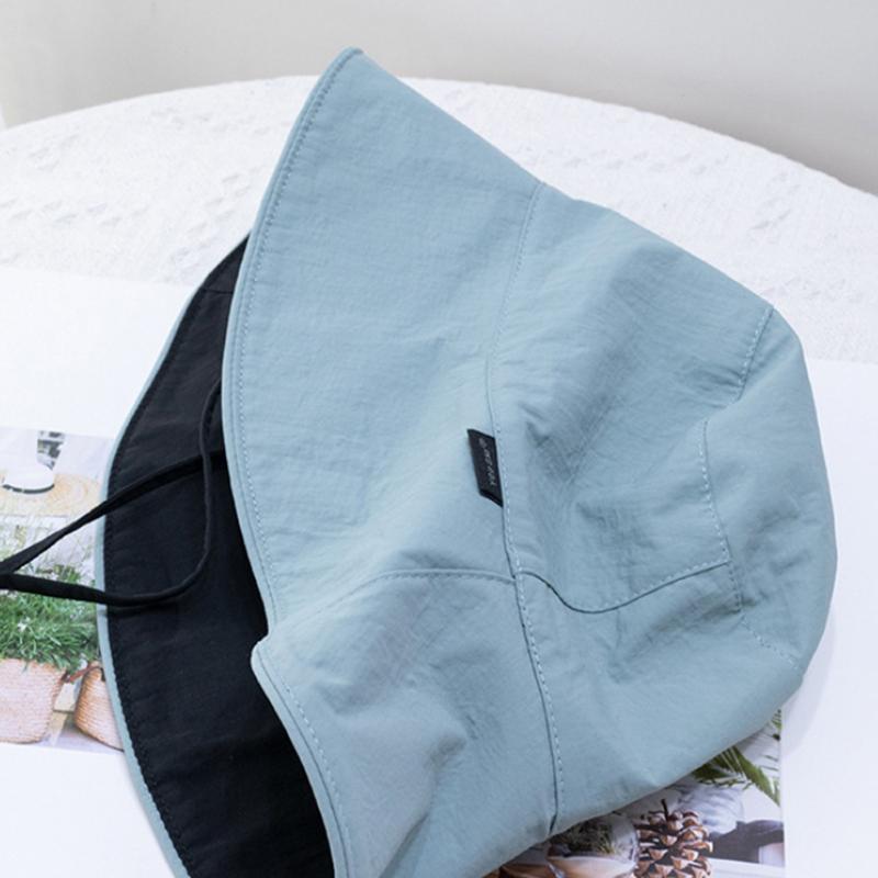Fisherman'S Hat Able Double-Sided Bucket Hat Sun Protection Breathable Sun Protection Hat Wide Edge Summer