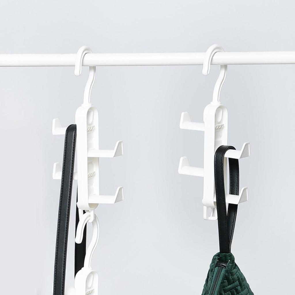 Bag Storage Tool Wardrobe Organizer Multifunctional Clothes Rack Traceless Stand Hat Door Non Perforated Hanging Hook