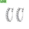 Bridal Bridal Jewelry Cubic Women Zircon Stone Stud Earrings Bohemian Ladies Gold Color Color Crystal Stone Earrings Accessories High QualityTrendy