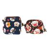 1Pc Retro Mini Bag Women Coin Purses Cute Cartoon Short Wallet Purse Card Bag