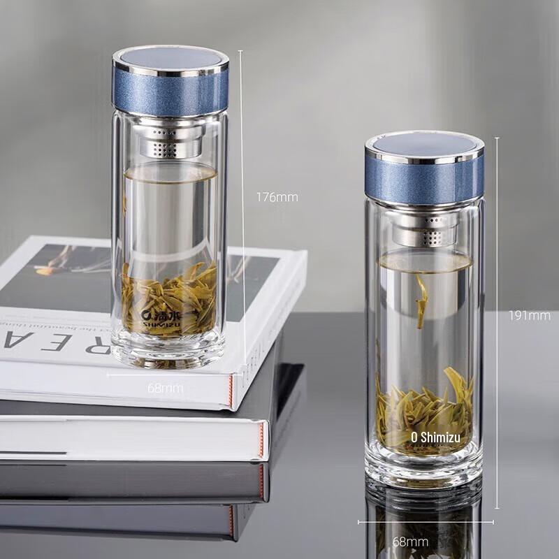 

SHIMIZU 8861 Double-Layer Insulated Glass Cup