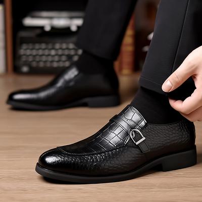 Leichte und bequeme urbane Business-Lederschuhe Marken-Qualitätssohle Slipper Weiche und vielseitige Herren-Lederschuhe