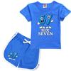 9194 Kids Steal a Brainrot 67 Top Shorts Sport Tracksuit Set