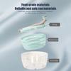 Salad Spinner with Clear Serving Bowl Lettuce Dryer Spinner Fruit and Veg Wash Drainer 25cm for Salad Preparation