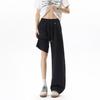 Summer new Lyocell Tencel casual pants refreshing and breathable loose wide-leg pants thin cotton and linen long pants