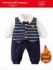 Newborn Thickened Cotton Romper - Winter Warm Baby Jumpsuit First Birthday Outfit