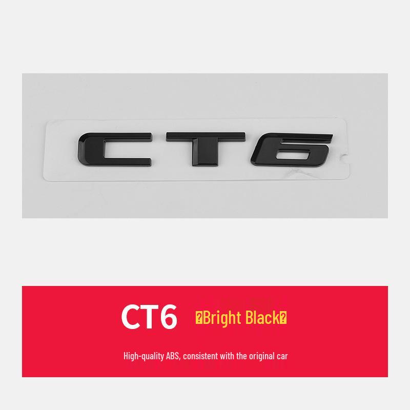 Cadillac CT4/CT5/CT6 AWD 40T XTS ATSL Rear Plastic Emblem for Car Modification