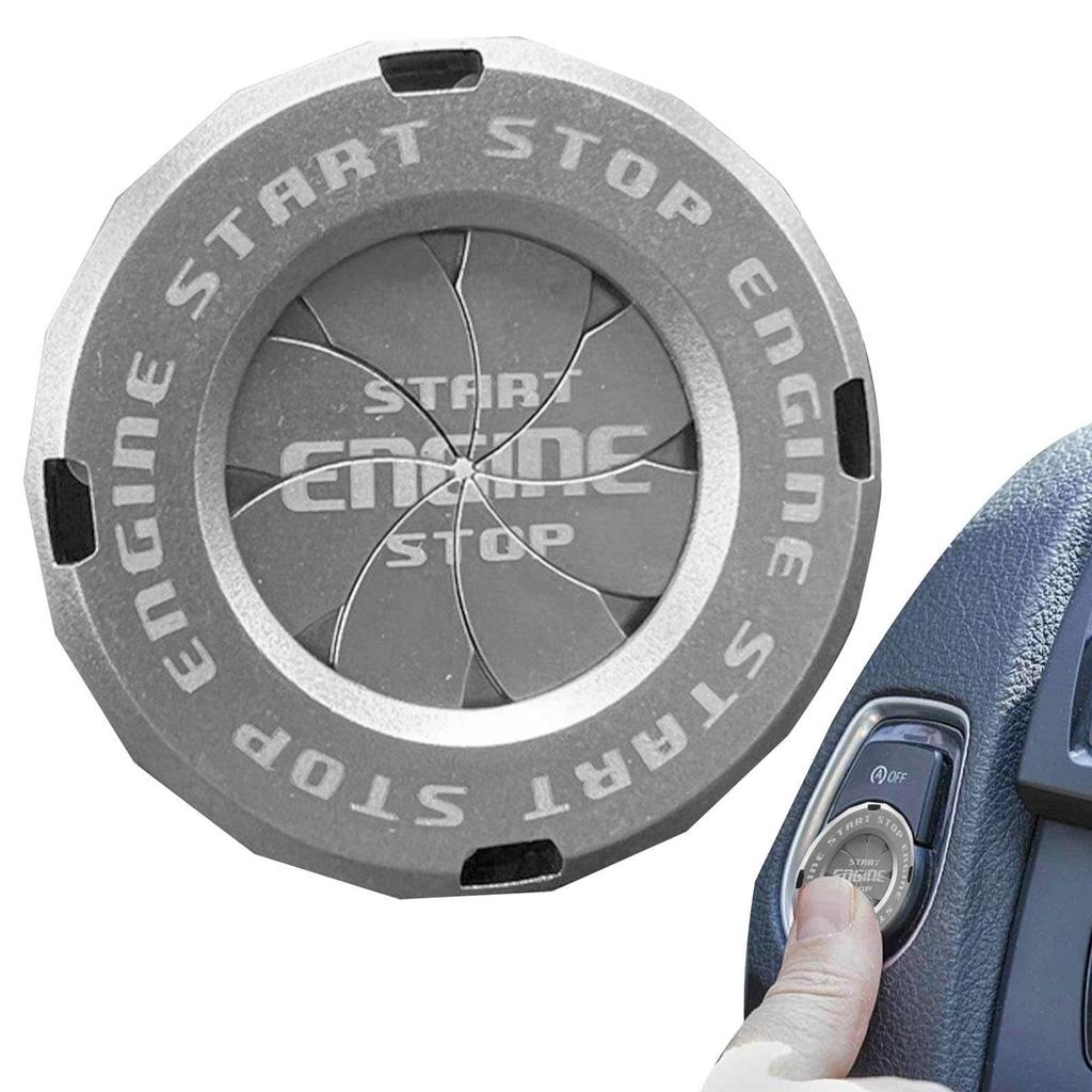 Engine Start Stop Button Cover | Universal Motorcycle Ignition Cover - Spin Ignition Protective