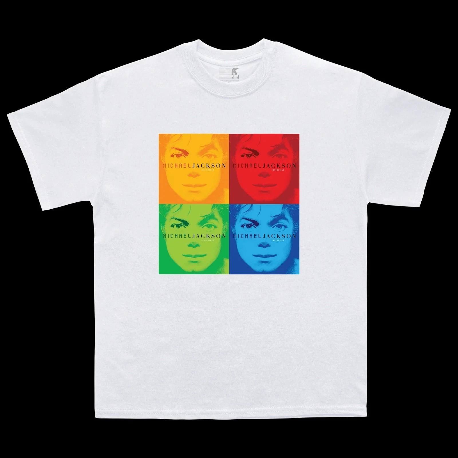 Michael Jackson Cotton T-Shirt Graphic Print Unisex MJ Bad Cotton Tee Unisex XL