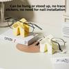 Non-slip Wall-mounted Silicone Air Cushion Anti-slip Design Storage Rack for Items, Fun Eyeglass Holder
