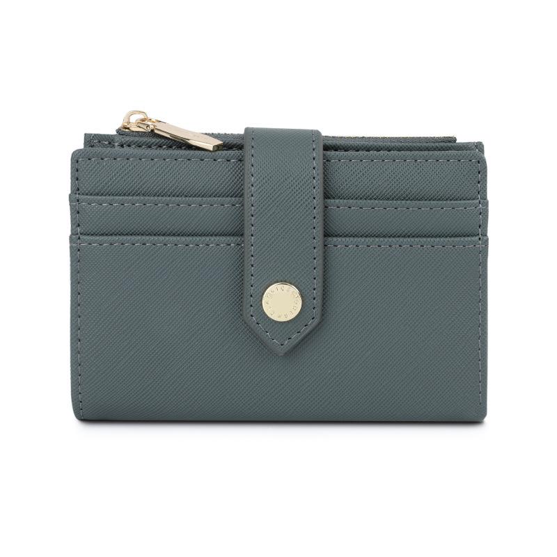 Nuova Moda Portafogli da Donna con Figura a Croce PU di Alta Qualità Corto Portamonete per Contanti e Monete Porta Carte da Donna Pochette Borsa per Soldi Regalo Sorpresa per la Fidanzata