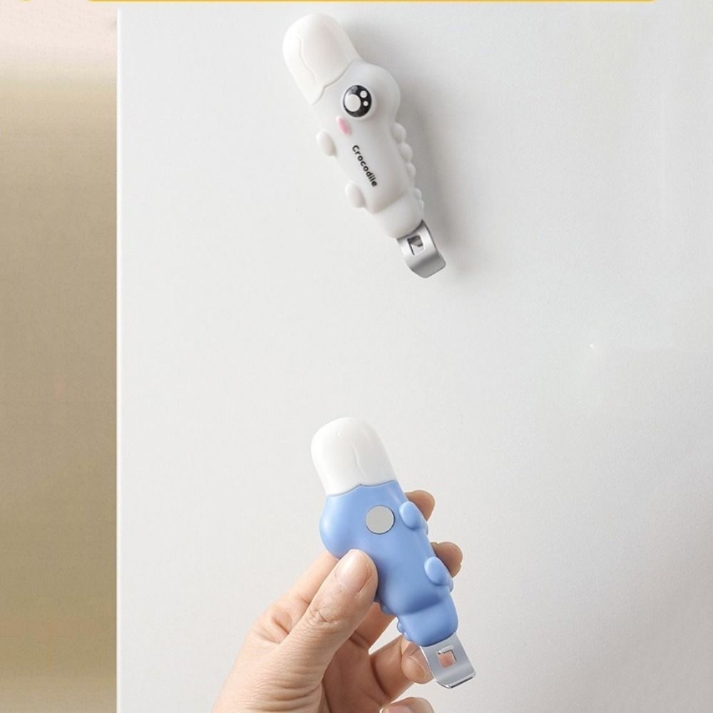 Portable 2 in 1 Bottle Opener Mini Box Opener Little Crocodile Bottle Opener  Can Opening Tool