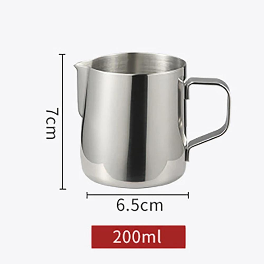 Stainless Steel Milk Frothing Pitcher Espresso Coffee Barista Craft Latte Cappuccino Milk Cream Cup Frothing Jug Pitche Milk Jug
