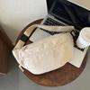Corduroy Women Waist Bag Canvas Student Shoulder Crossbody Chest Bag  Fanny Pack Fashion Phone Banana Female Bum Belt Bags