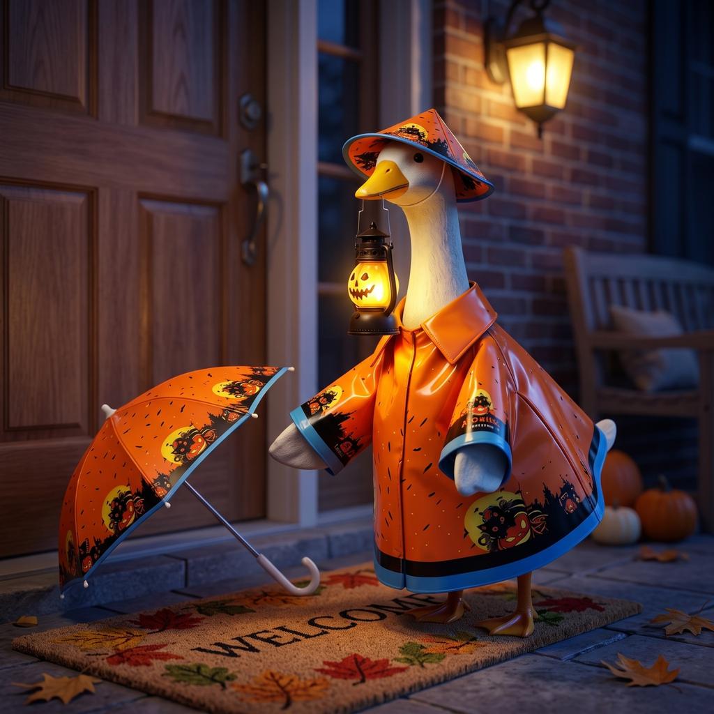 Halloween Porch Outfit Set 6 - Festive Costume Clothes for Outdoor Holiday Yard Decoration