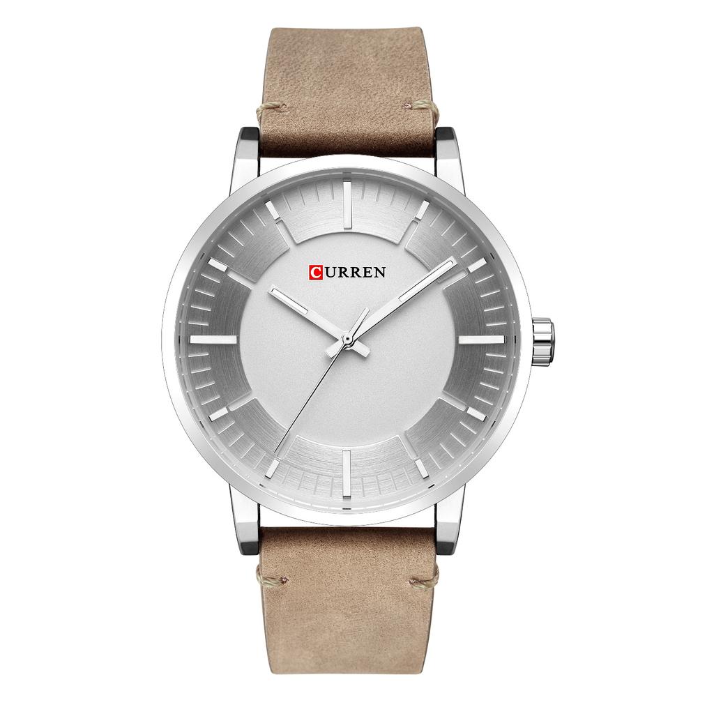 CURREN Watch Belt Men's Watch Large Dial Quartz Watch