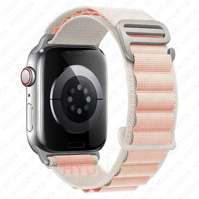 Alpine Straps for Watch Bands iWatch Series 10 11 46mm 9 8 7 SE Ultra 2 3 49mm 44mm 45mm 40mm 41mm 42mm Watchband Bracelet