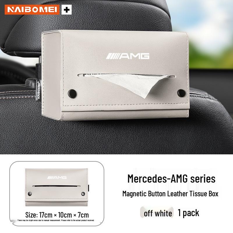 Compatible Tissue Box for Mercedes-Benz E, C, A, S-Class, GLA, GLB, GLC, Armrest Tissue Holder.