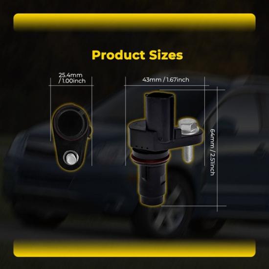 Set 2 camshaft 1 & Crankshaft Position Sensor GM Fit Saab Saturn 2007-17 2.4L L4