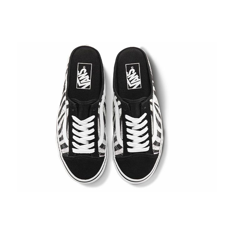Vans Style 36 Series Fabric Leather Casual Zebra Print Low Top Skate Shoes Women sneaker Black White VN0A7Q5YZBR