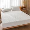 Waterproof Quilted Mattress Cover - Cotton Top, Antibacterial Fiber Fill, TPU Waterproof Layer - A-Class Health Standard