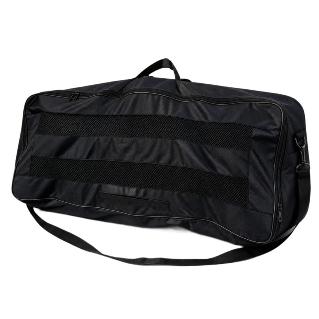 Athletic Gear Bag with Mesh Windows Adjustable Sports Ball Shoulder