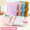 A6 Laser Macaron Planner & Budget Binder Notebook