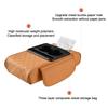 Portable Center Console Armrest Cushion Leather With Cup Holder Tissue Box Car Armrest Pillow Multifunctional Parts & Accessorie