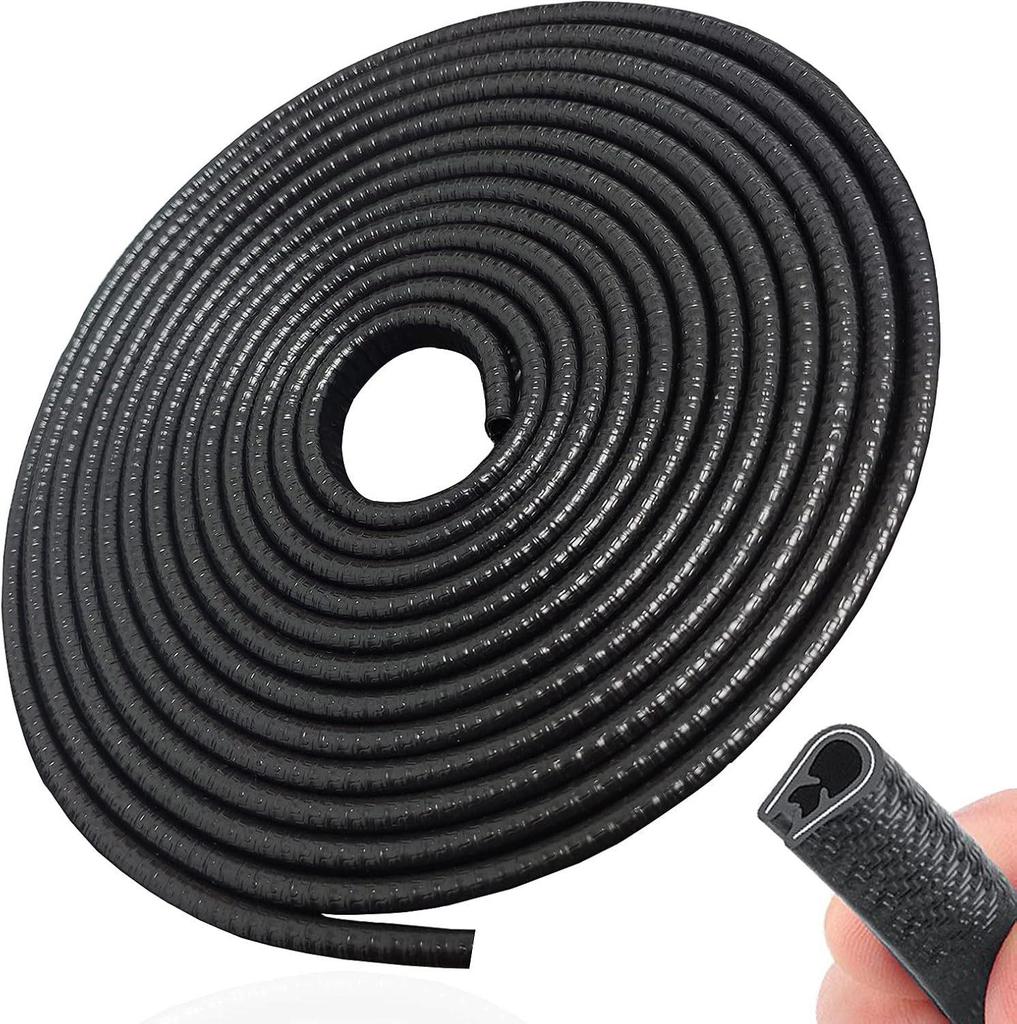 Universal U-Shaped Car Door Edge Protector - Anti-Collision Rubber Seal Strip