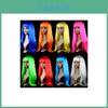 Vibrant Anime Cosplay Hot Multicolor Synthetic Hair Wig Ideal For Costume Events And Parties