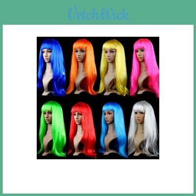 Renkli saçlar – Cosplay İçin Renkli Peruklar