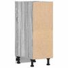 Vidaxl Szafka Dolna Szara Sonoma 30X44,5X81,5 Cm Drewno Klejone
