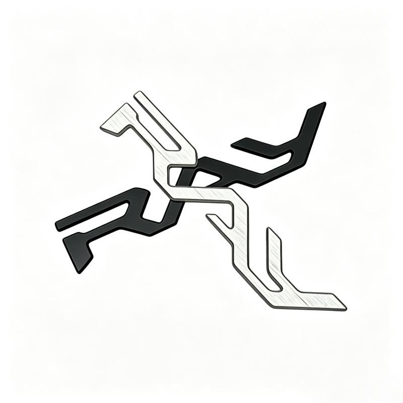 Suitable for the new KIA modified RAY aluminum alloy car personalized car logo door logo side label rear tail label