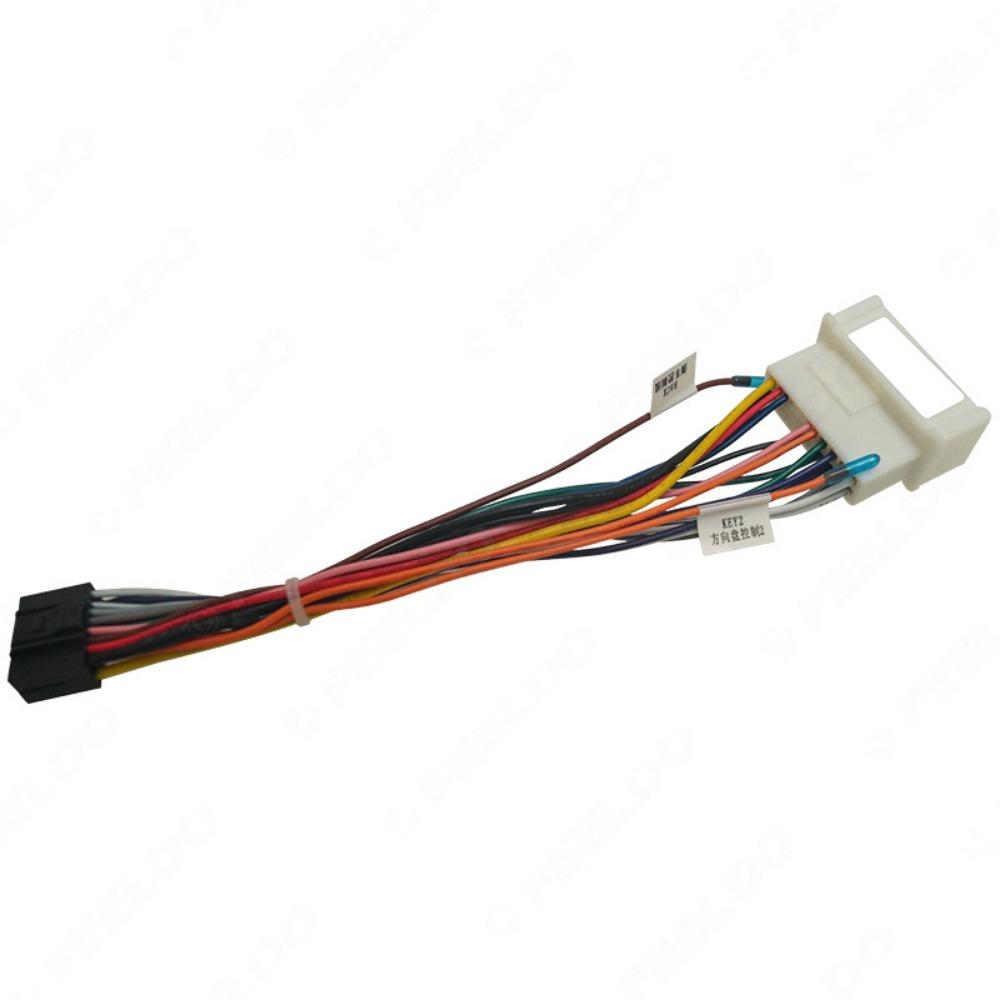 2din Car Radio Female ISO Radio Plug Power Adapter Wiring Harness Special for Hyundai Elantra santa fe tucson KIA Cerato harness
