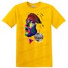 Colorful Geometric Portrait T Shirt Music Art Design Graphic Tee
